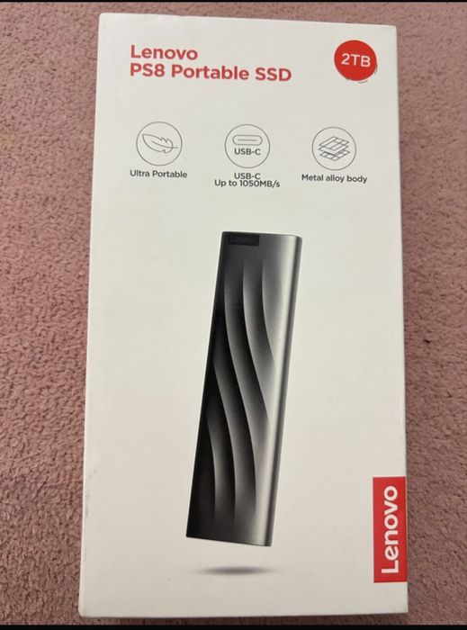 SSD Extern Lenovo PS6 PS8 1TB / 2TB