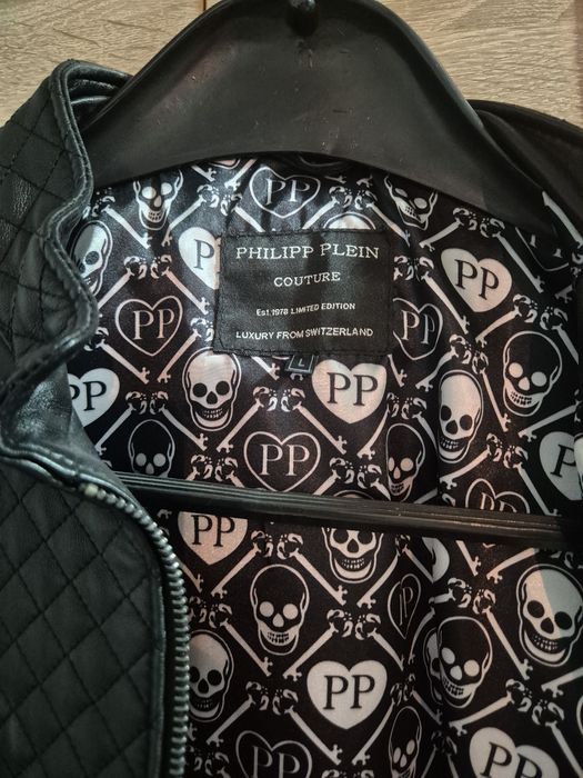 Geaca piele Philipp Plein