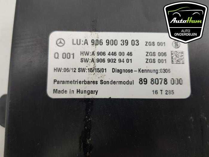 modul inchidere centralizata Mercedes Sprinter W906