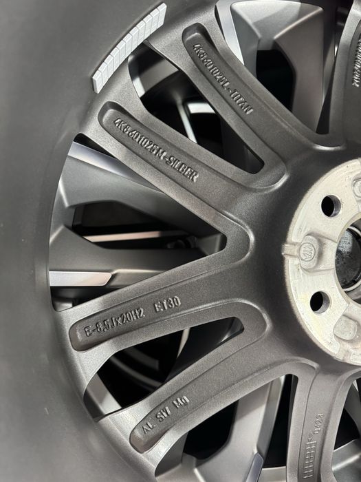 Jante Audi A7 R20 A6 Originale Continentale 2024 de vara 95% Audi Spor