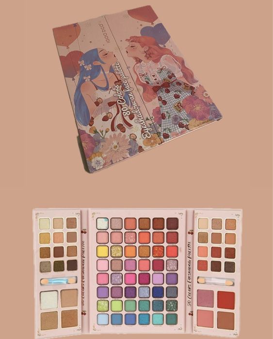 Палетка теней 80 в 1