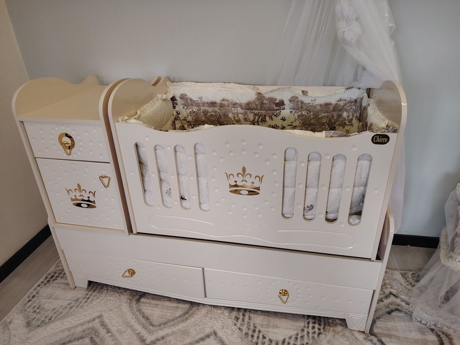 Кроватка Трансформер 2в1