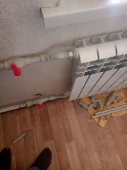 Батареи монтаж и демонтаж