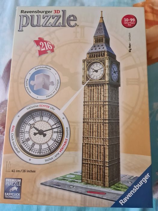 Нов 3Д пъзел с часовник