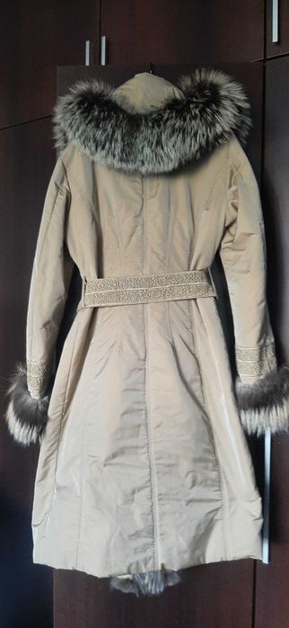 Палто с естествен косъм Gallotti