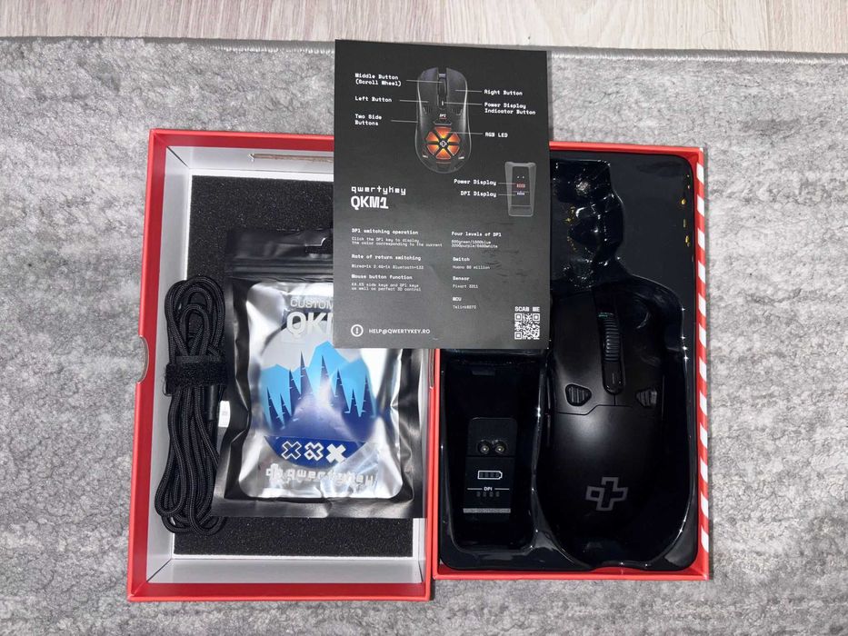 Mouse Qkm1 stare foarte buna -nou