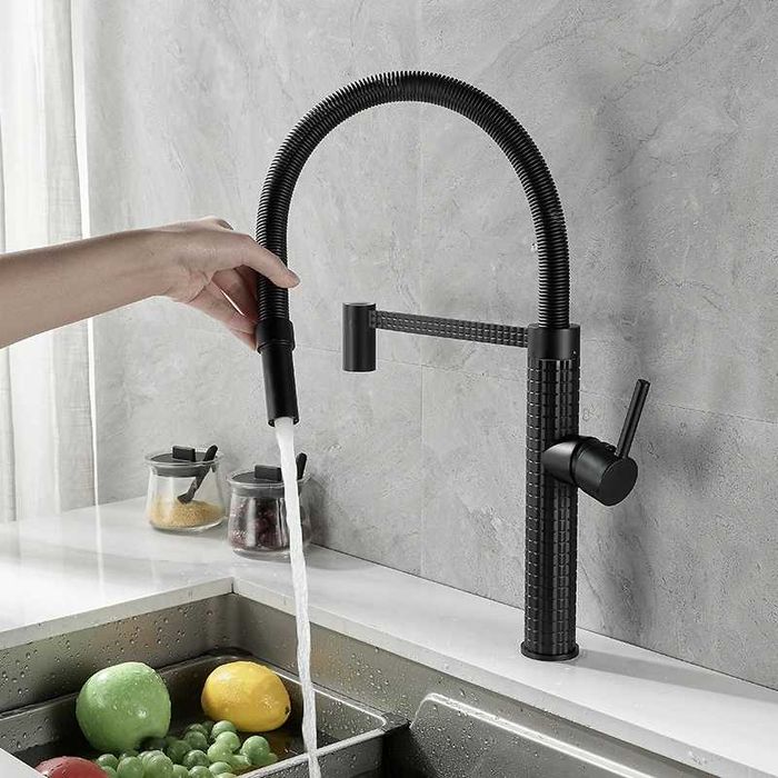 Модерен смесител за кухненска мивка W101