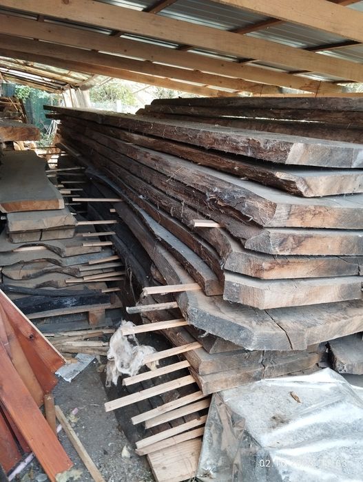 Cherestea de stejar, nuc,frasin, paltin ,cireș