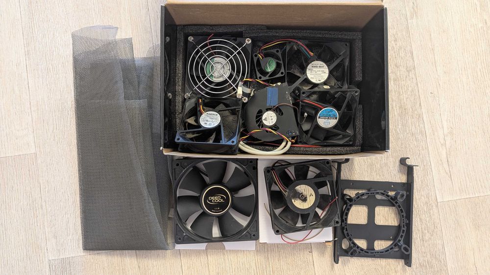 Продам вентиляторы (кулеры) для процессора и электроники на запчасти