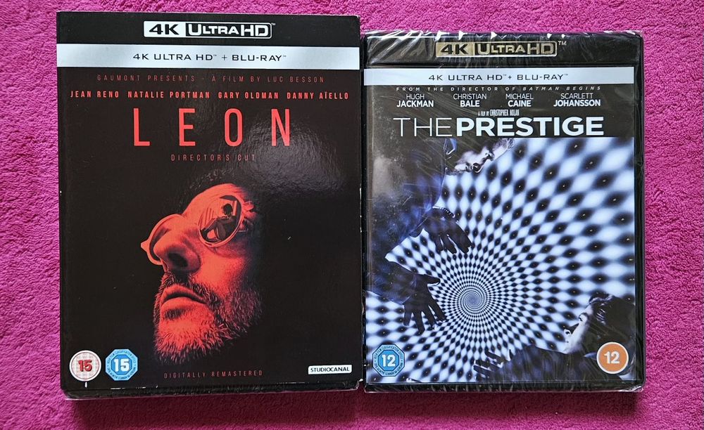 Ulra HD Blu-ray and 4k steelbook