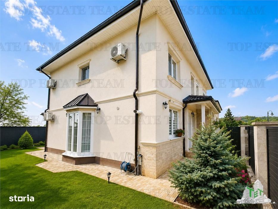 Vila Moderna de Inchiriat Corbeanca Duplex P+1 Gradina Amenajata Compl