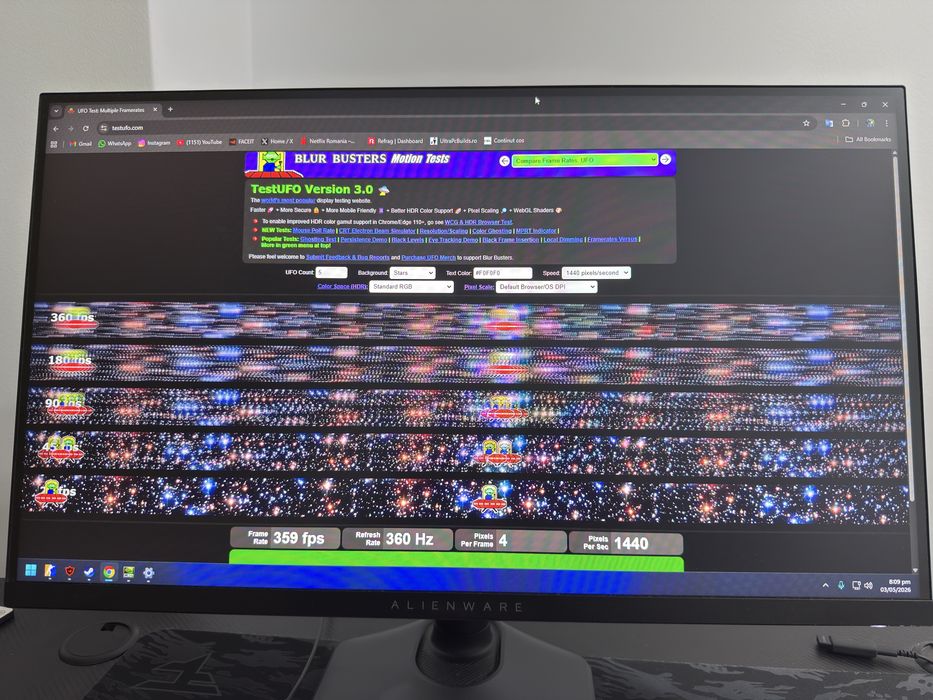Vand Monitor Gaming Dell Alienware 360Hz