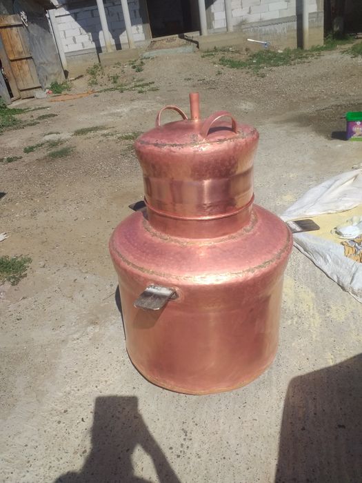 Vând cazan de țuică la 150 de Litri  cu fundul de 4 mm