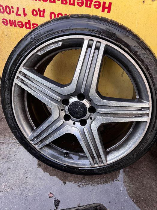 Mercedes AMG джанти оригинални с гуми спорт пакет 19 Цола