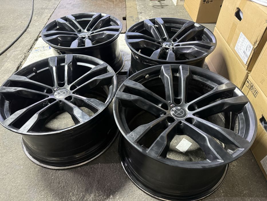 Jante aliaj originale cu senzori BMW X5 X6 - 5x120 R20 11J 10J