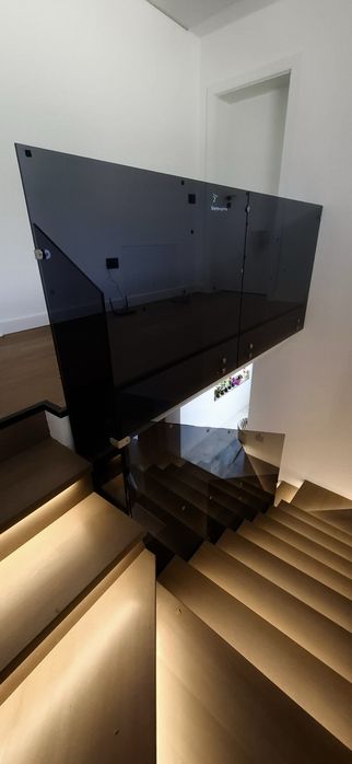 Balustrade din sticlă securizată