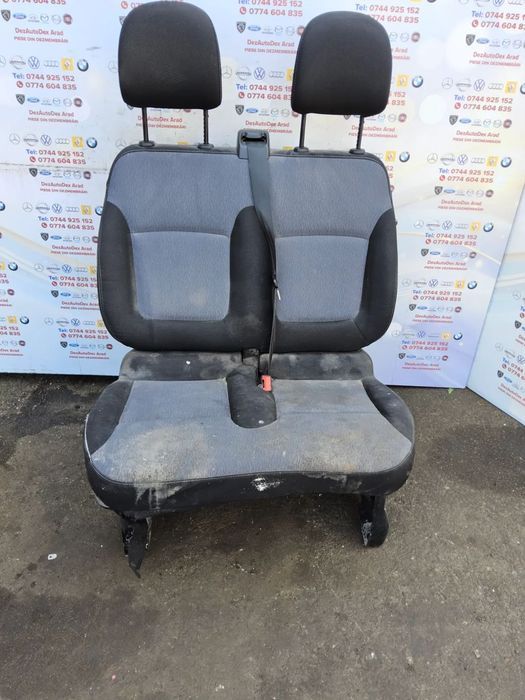 Bancheta Renault Trafic 2014-2020 Opel Vivaro Nissan nv300 Bancheta dubla fata Trafic 3