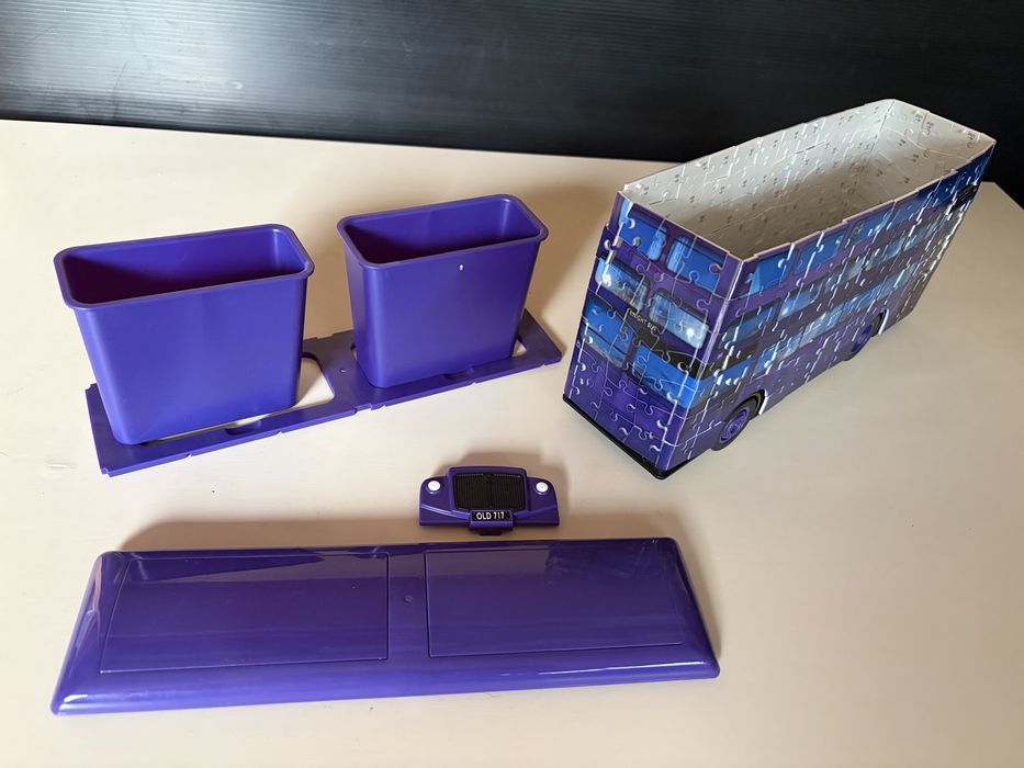 Harry Potter Autobuzul Knight Bus puzzle 3D
