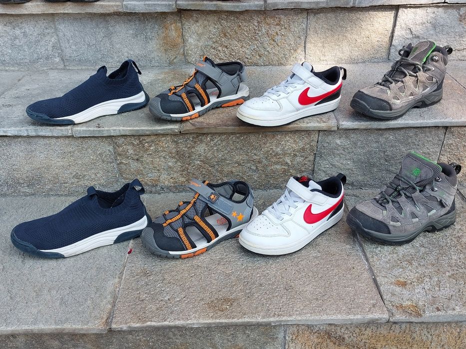 4 чифта обувки за момче 33 размер