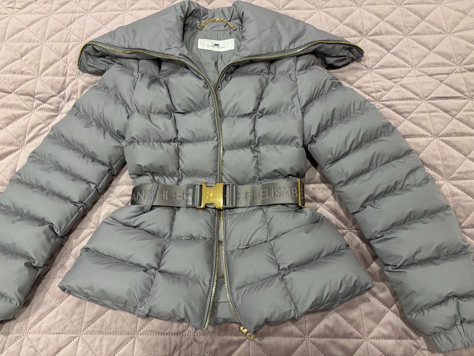 Зимно уникално красиво яке Elisabetta Franchi