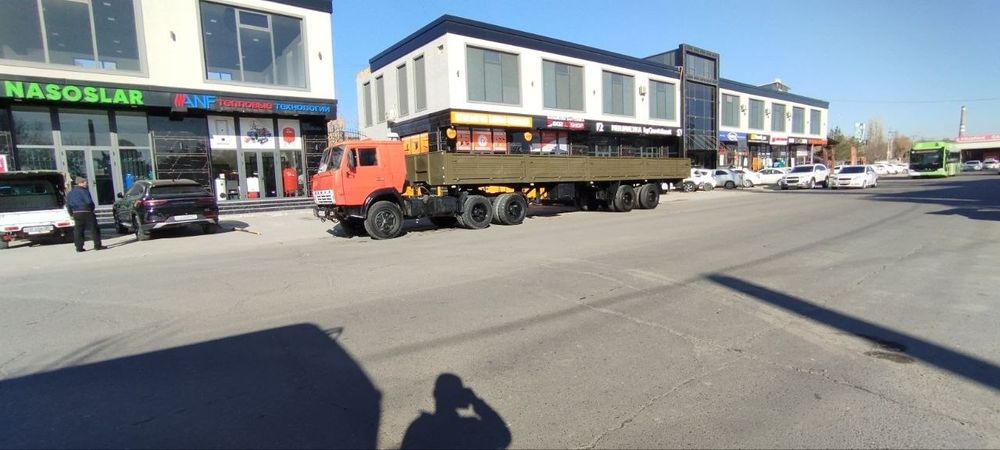 Kamaz 5410 Shalanda Maz pritsep Universal kanteneravoʻz