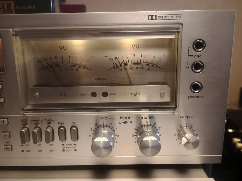 Sharp Optonica RT 3838 casetofon deck că nou