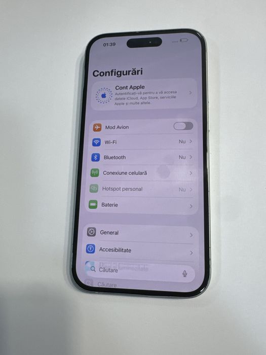 iPhone 15 Verde cu 100% Bateria