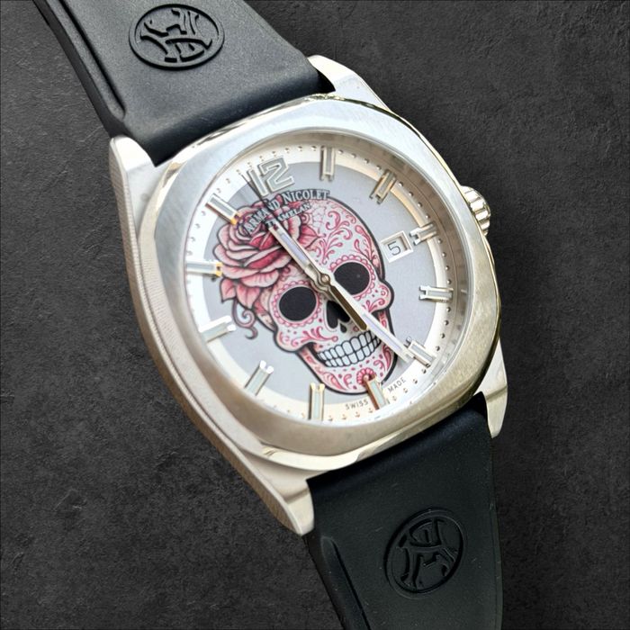 Armand Nicolet Tramelan S05 Sugar Skull Limited Edition часовник