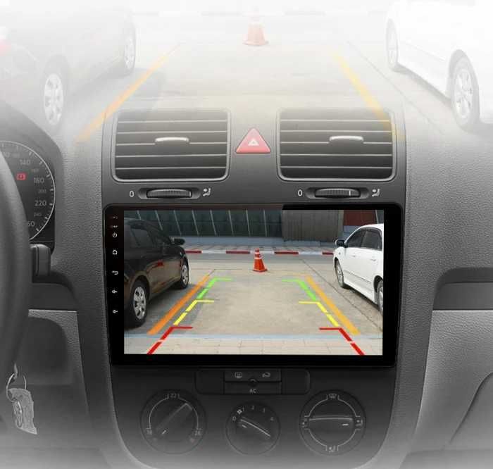Navigatie Android GOLF 5  / JETTA Waze Yotube Carplay + Camera