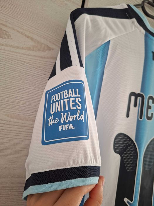 Tricou Messi, marimea L, player version, Argentina, nou