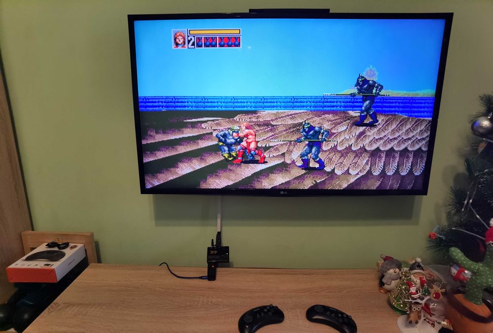 SEGA MEGA DRIVE 2 HDMI с БЕЗЖИЧНИ контролери и 5000 игри