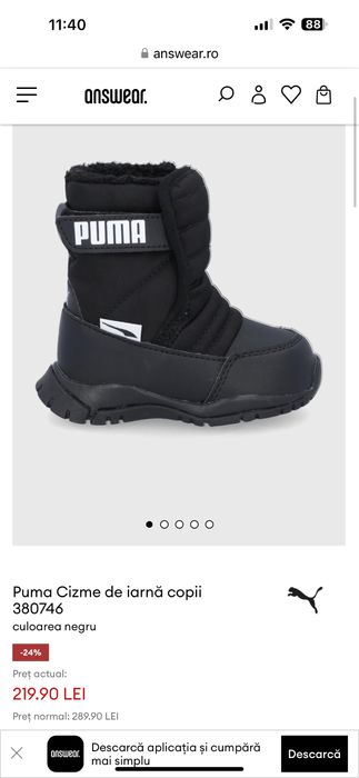 Vand cizme  bebe marimea 20, 13 cm interior