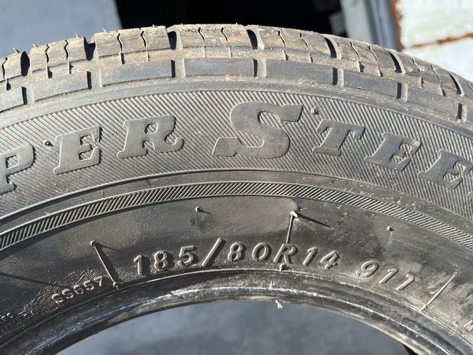 4 бр. летни гуми 185/80/14 Federal 7 mm DOT 3113