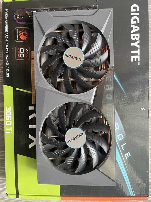 Видео Карта Gigabyte Geforce RTX 3060ti EAGLE OC 8G