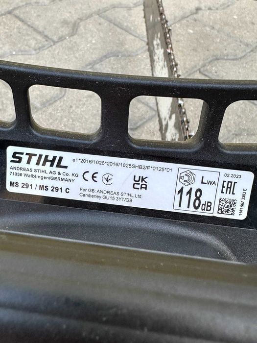 Резачка STIHL MS 291 / 2.80 kW / 3.80 к.с. / Перфектна