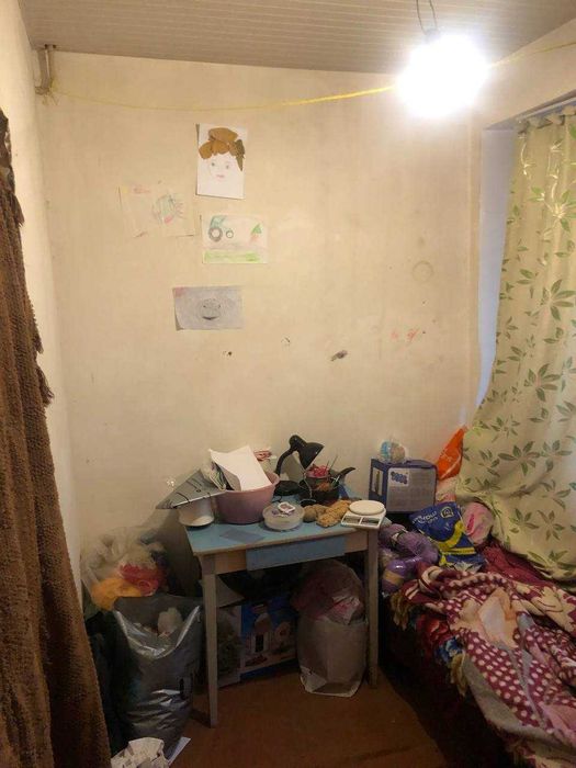 Своя 2-х комнатная квартира, переделанная в 4-х комнатную на Карасу-1