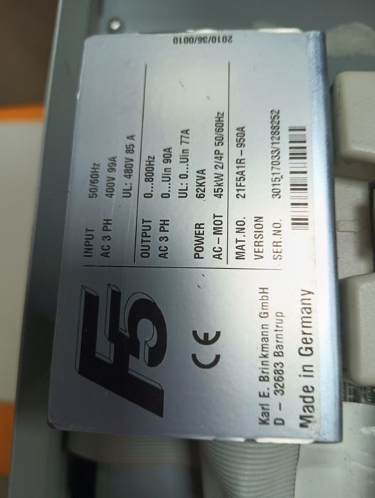 Inverter KEB Combivert F5