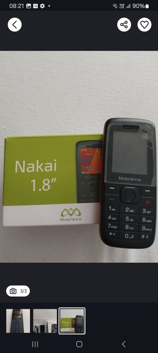 Telefon Nakai mobiwire