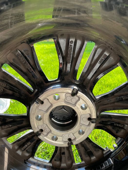 Set jante Mercedes 17” + anvelope iarna Pirelli 225/55 R17