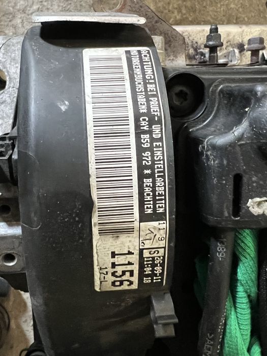 Двигател 1.6TDi CAY C  105k.s. VW AUDI SKODA