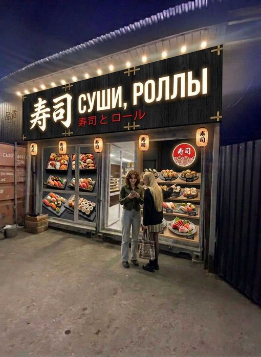 Сдам в аренду кафе, суши-роллы