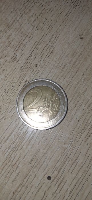 Рядка монета от 2 € Френска 2001 година