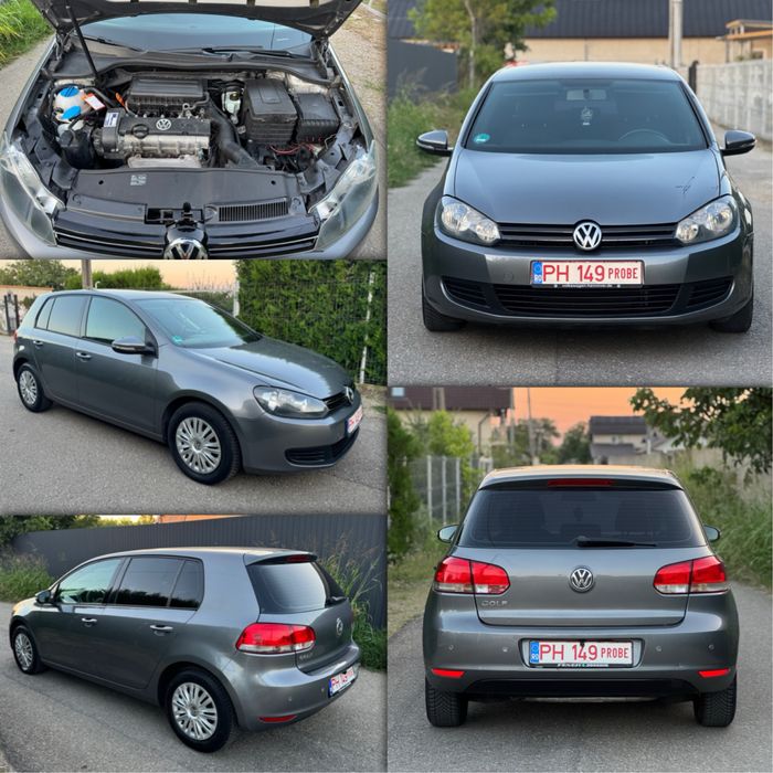 VW GOLF. 6 - 1.4 MPI BENZINA / 2011 / Euro 5 / Navi / Senzori / NR Valabile