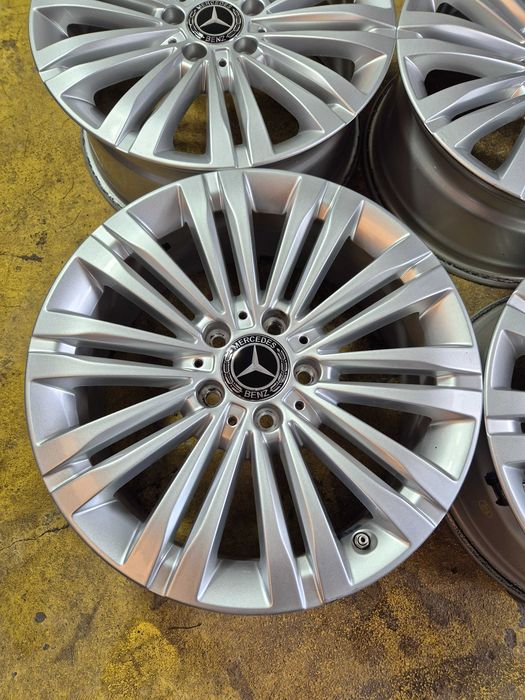 4 Jante Aliaj 5x112 17'' OE Mercedes A Class B Class V-Class VITO CLA GLA C-Class W205 W206 + Senzori OEM MERCEDES