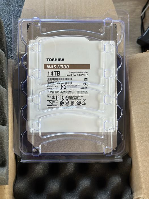 TOSHIBA N300 NAS SYSTEMS 14TB