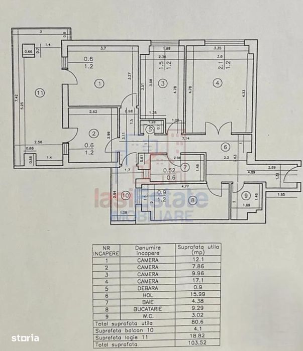 Apartament 4 camere Centru Civic - Ultracentral