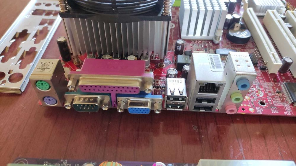 Плата + проц + ОЗУ \ LGA 775 \ порты COM, LPT для ЧПУ, терминалов