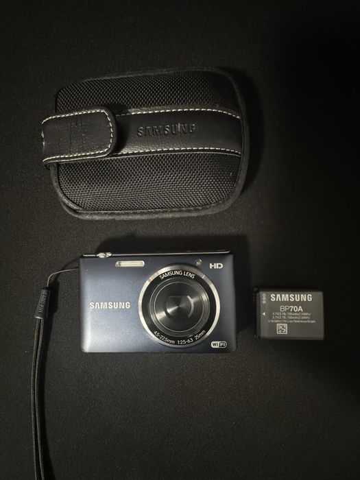 Aparat foto Samsung ST150F – 16.2 MP, Wi-Fi, Zoom 5x, Y2K Digicam (+ Husa)