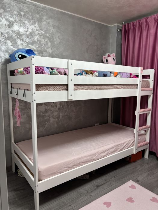 Vand pat supraetajat copii cu saltele ortopedice SOMNART Ultrasleep