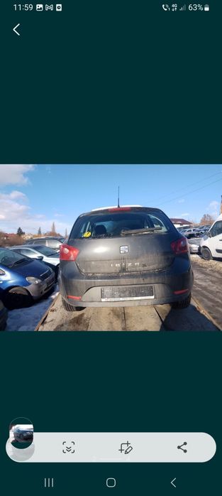 Piese, motor, Față completă, spate complet seat ibiza 2009